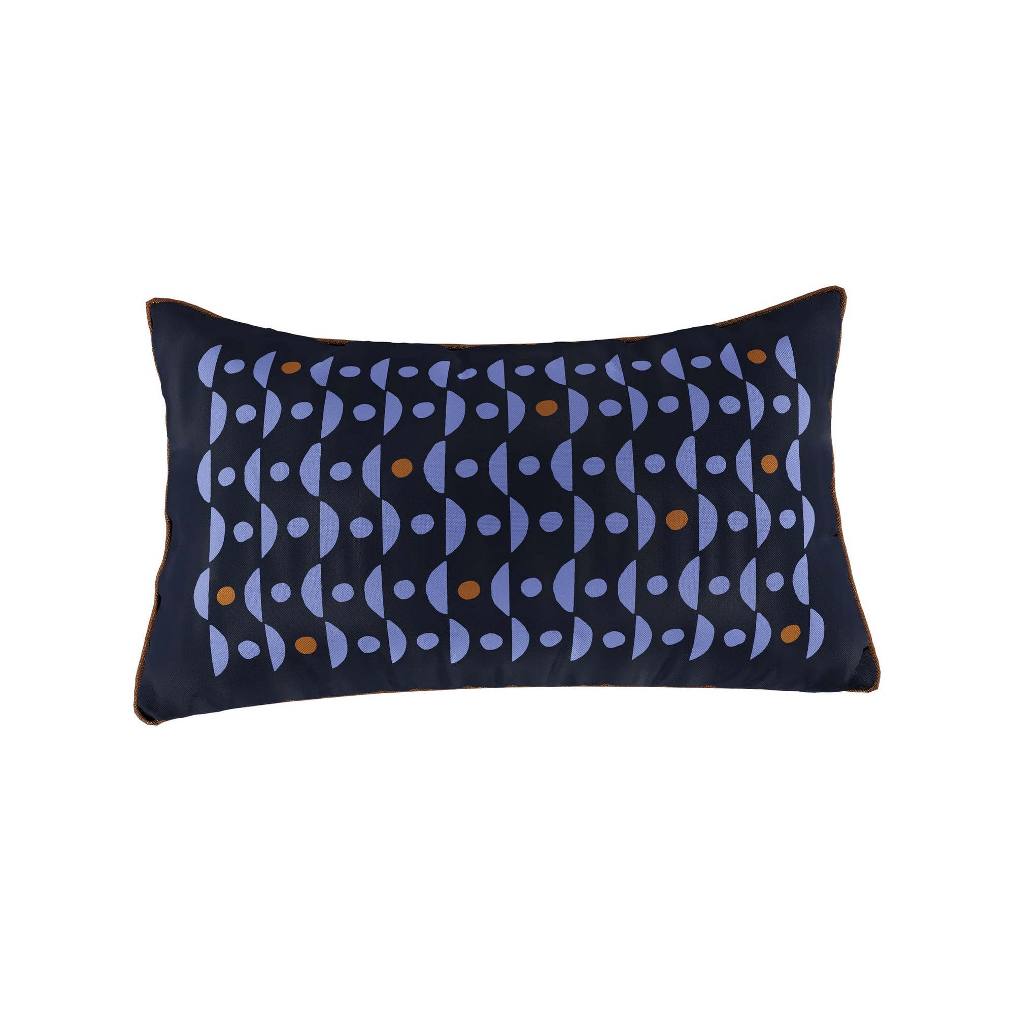 Felix Cushion By Helena Springfield X Simply Scandi In Periwinkle Blue